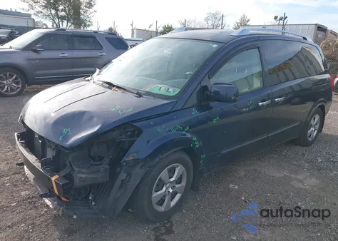 2009 Nissan Quest 3.5 S from USA, damaged, VIN 5N1BV28U49N102409